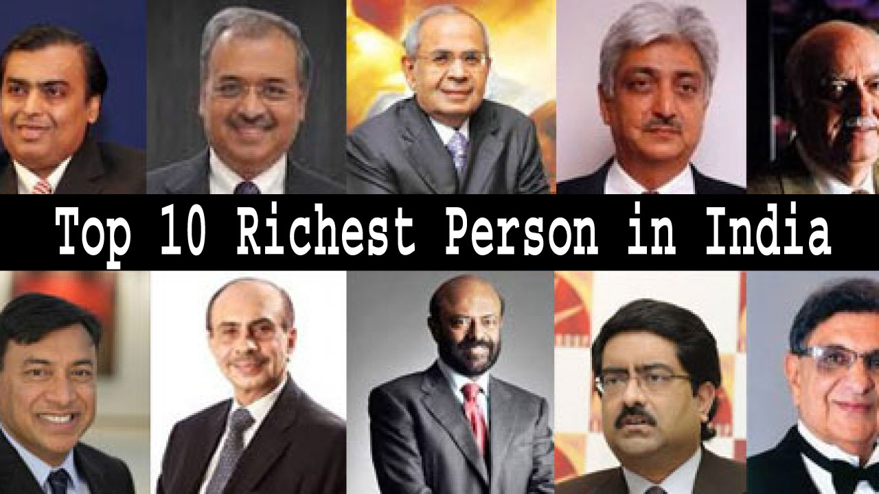 Top 10 Richest Person in India In 2021