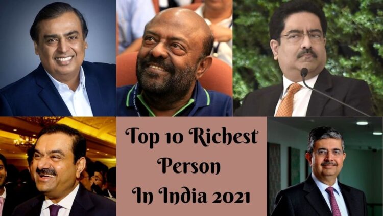 Top 10 richest person
